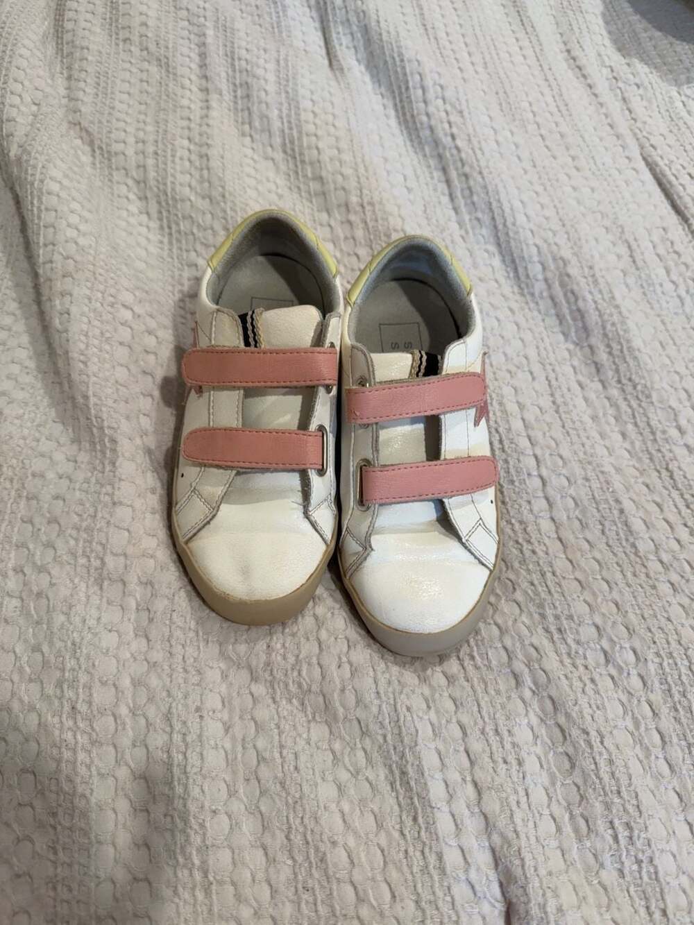 Shu Shop Sunnymini Dust Pink Star Sneakers Size 12